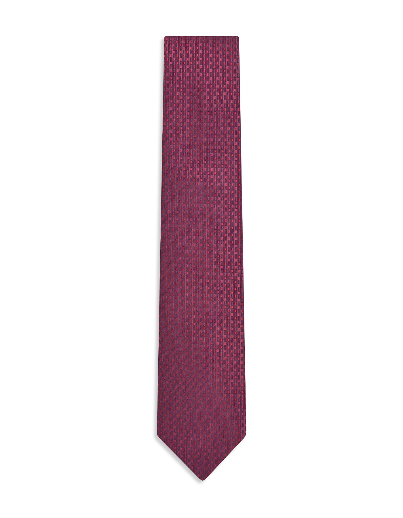 Maroon Dotted Tie