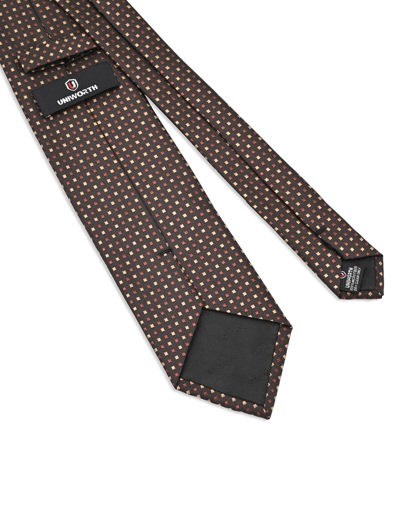 Chocolate Dotted Tie