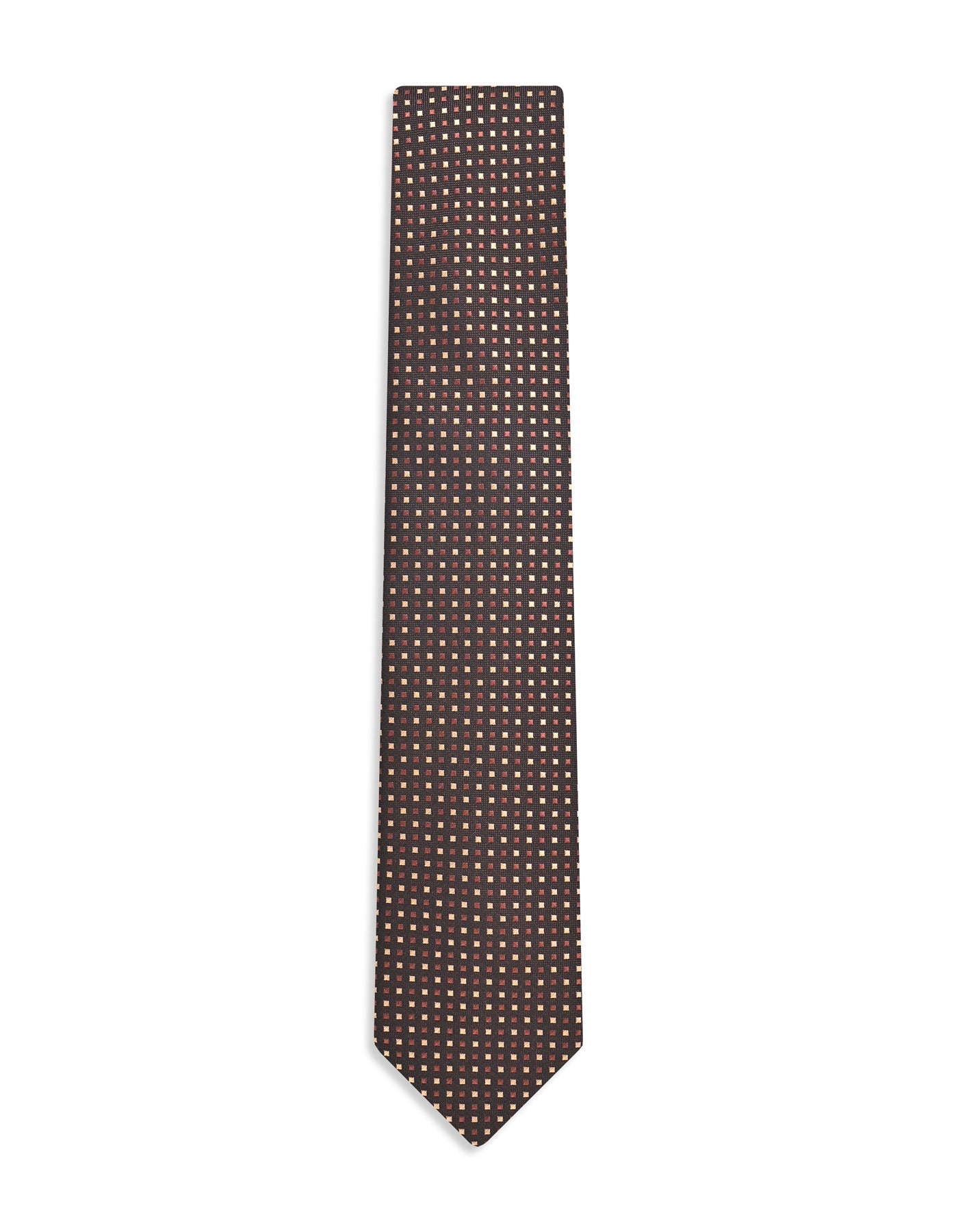 Chocolate Dotted Tie