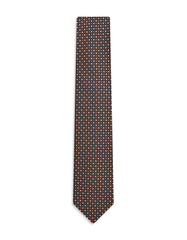 Chocolate Dotted Tie