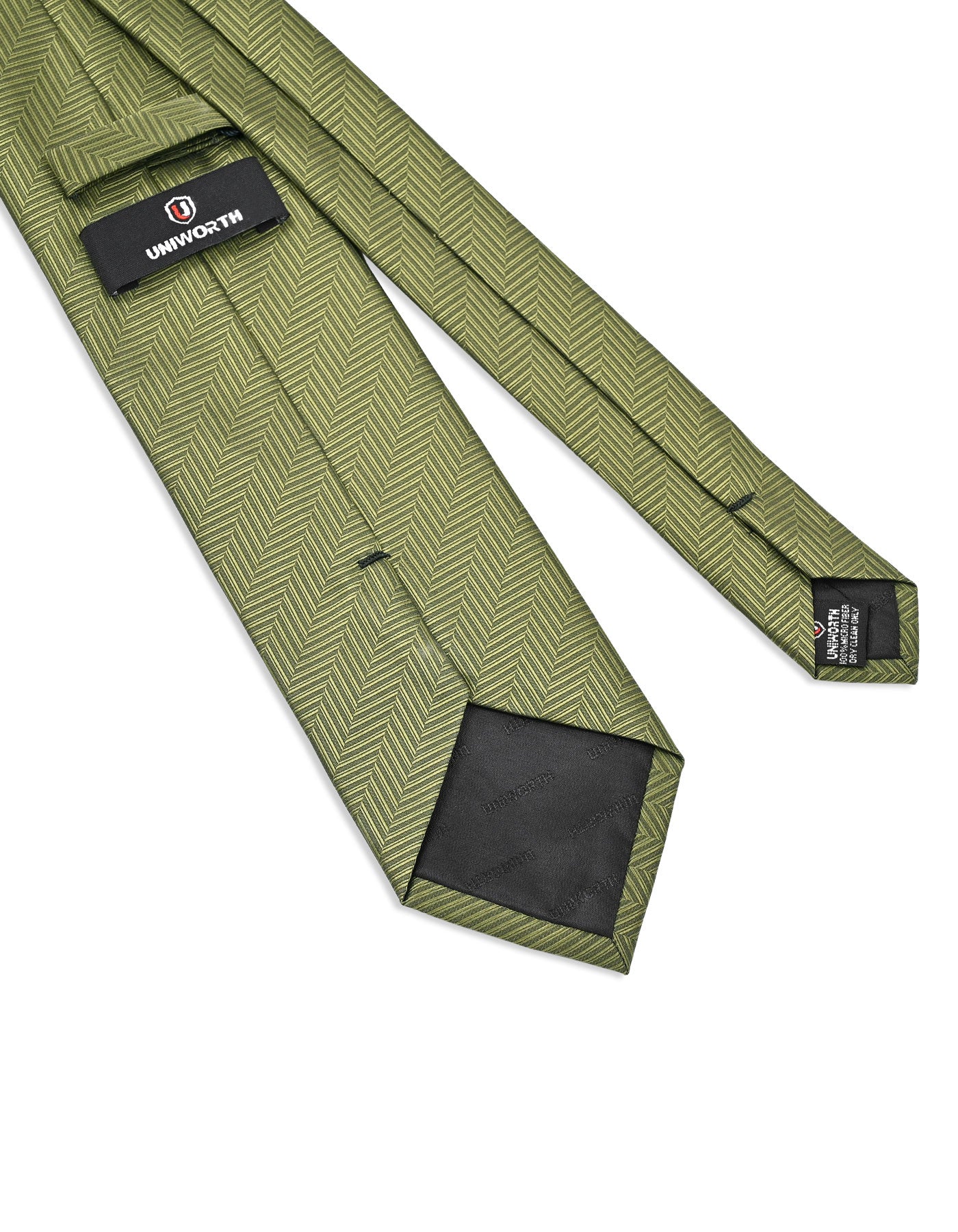 Olive Dotted Tie