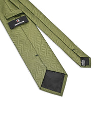 Olive Dotted Tie