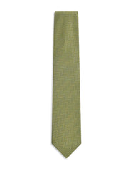 Olive Dotted Tie