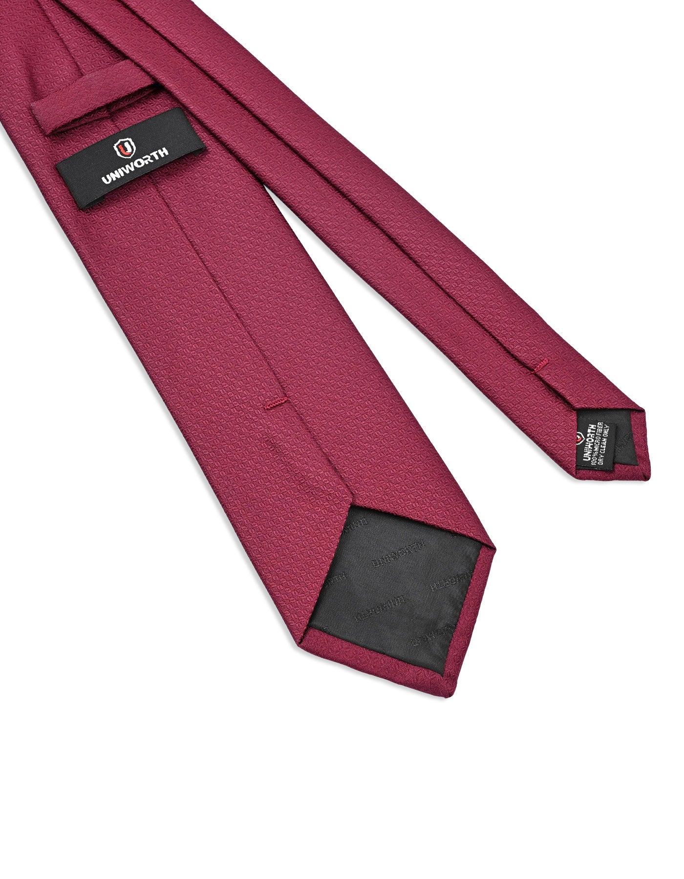 Maroon Dotted Tie
