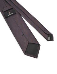 Chocolate Dotted Tie
