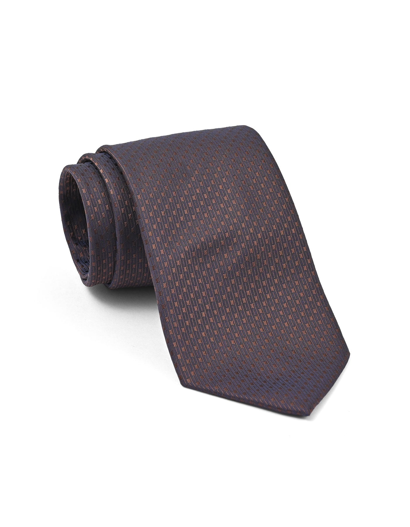 Chocolate Dotted Tie