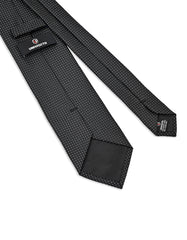 Black Dotted Tie