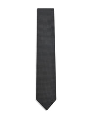 Black Dotted Tie