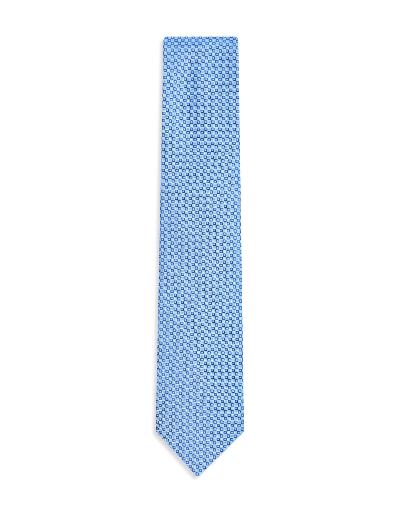 Aqua Dotted Tie
