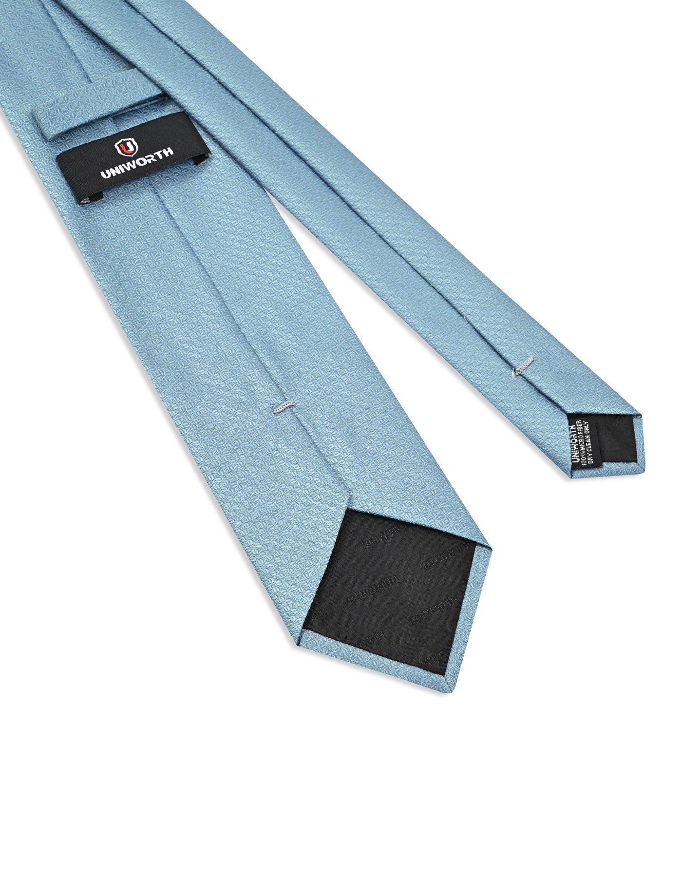 Aqua Geometric Tie