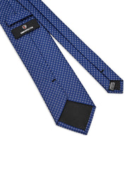 Blue Geometric Tie