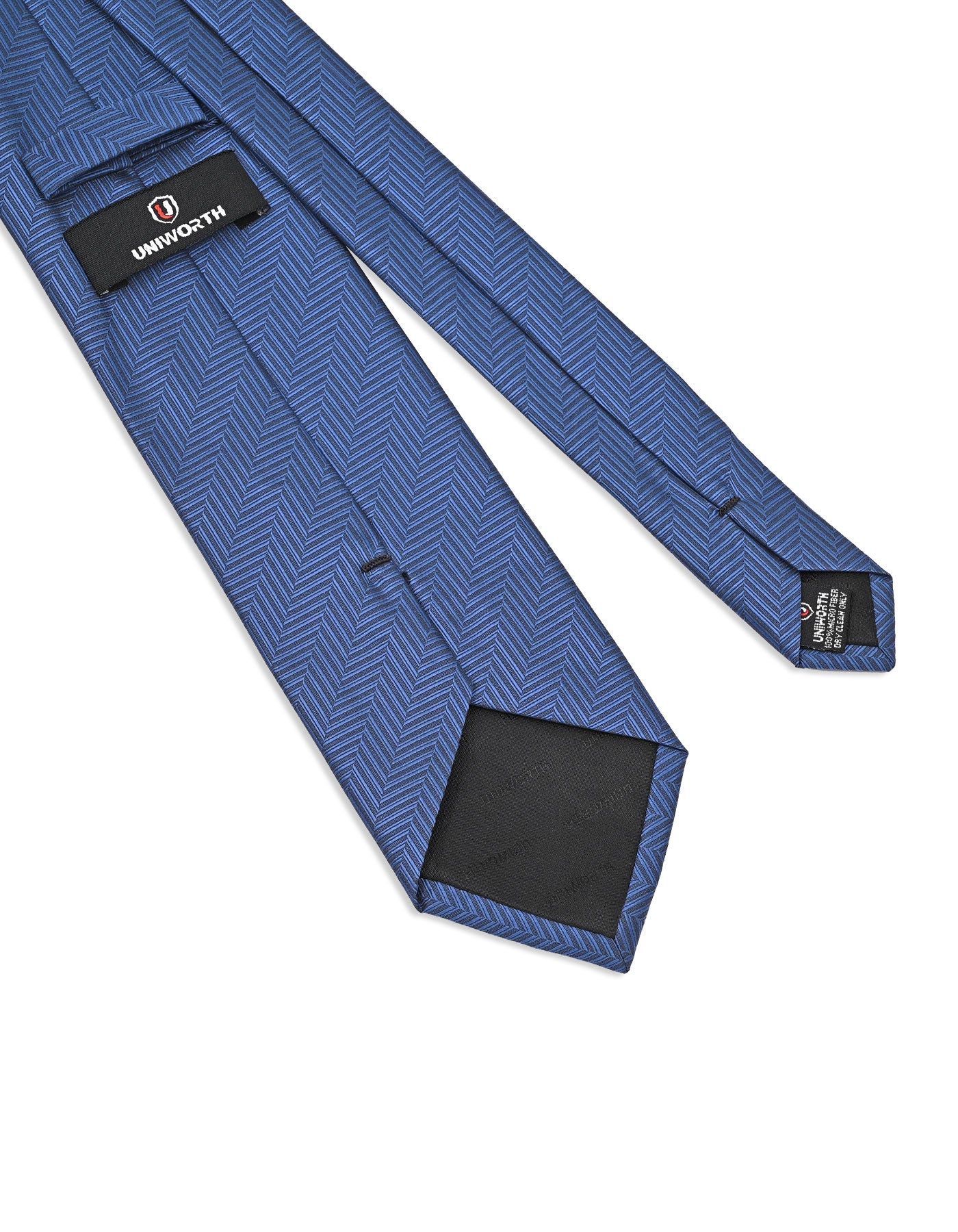Blue Geometric Tie