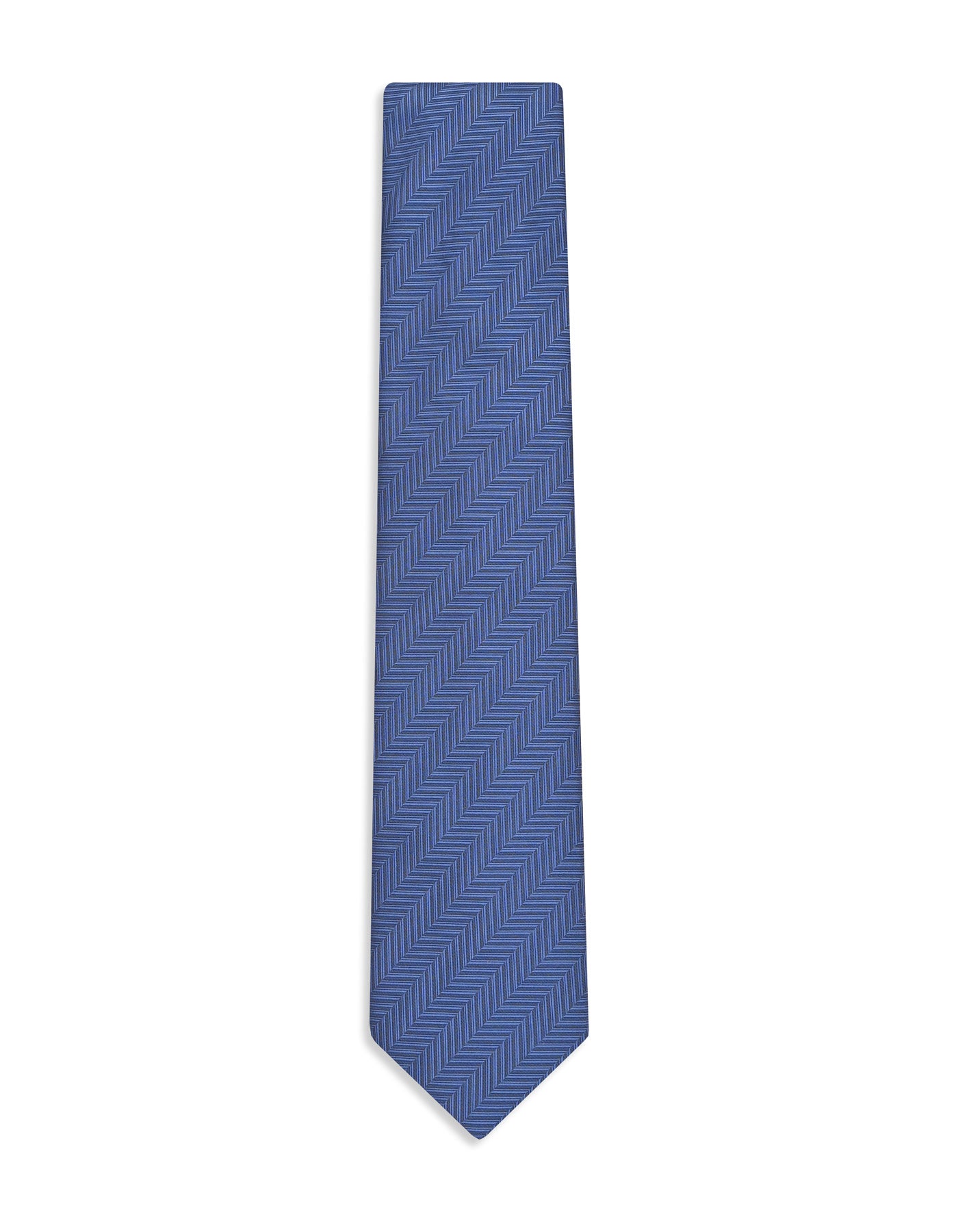 Blue Geometric Tie
