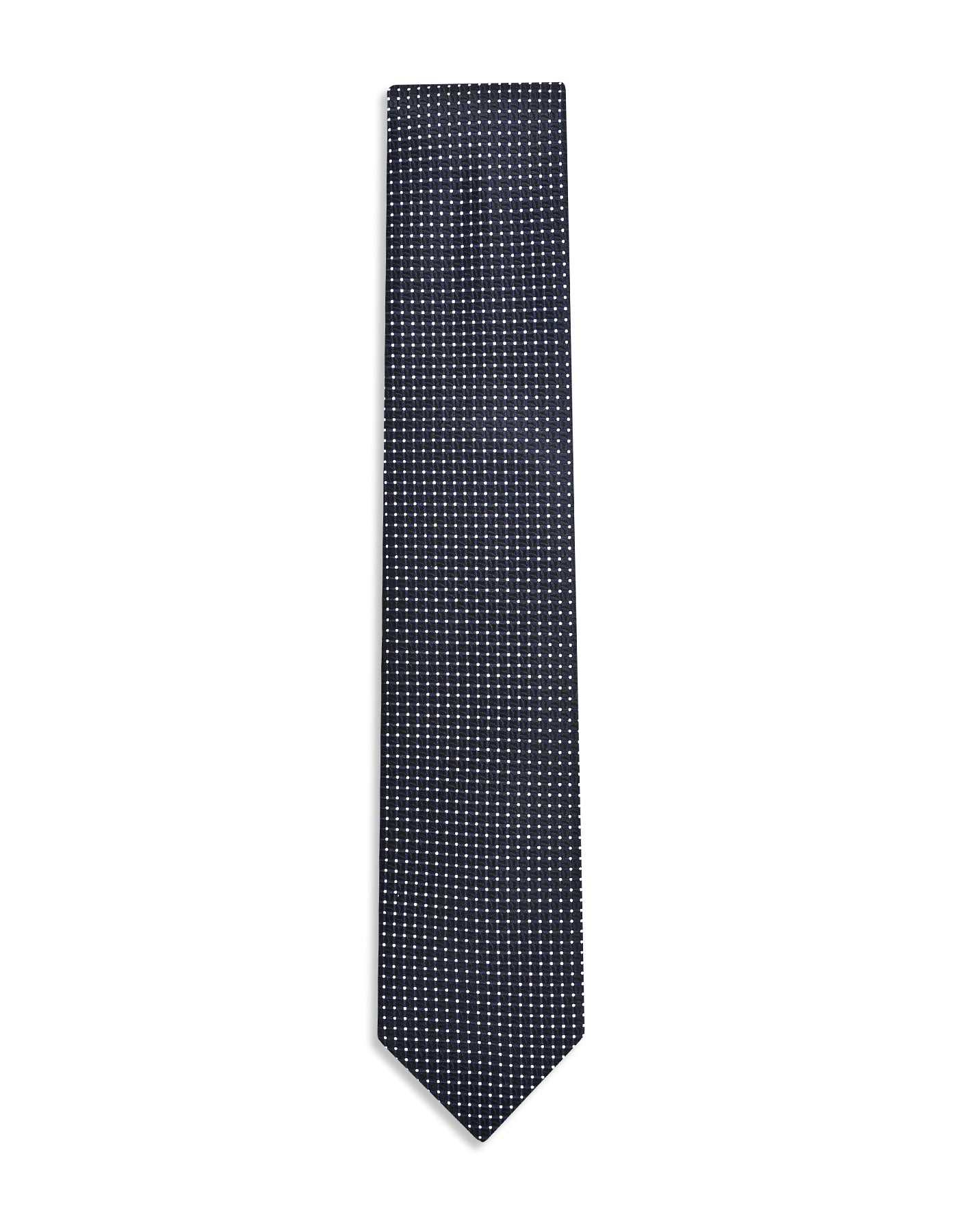 Black Geometric Tie