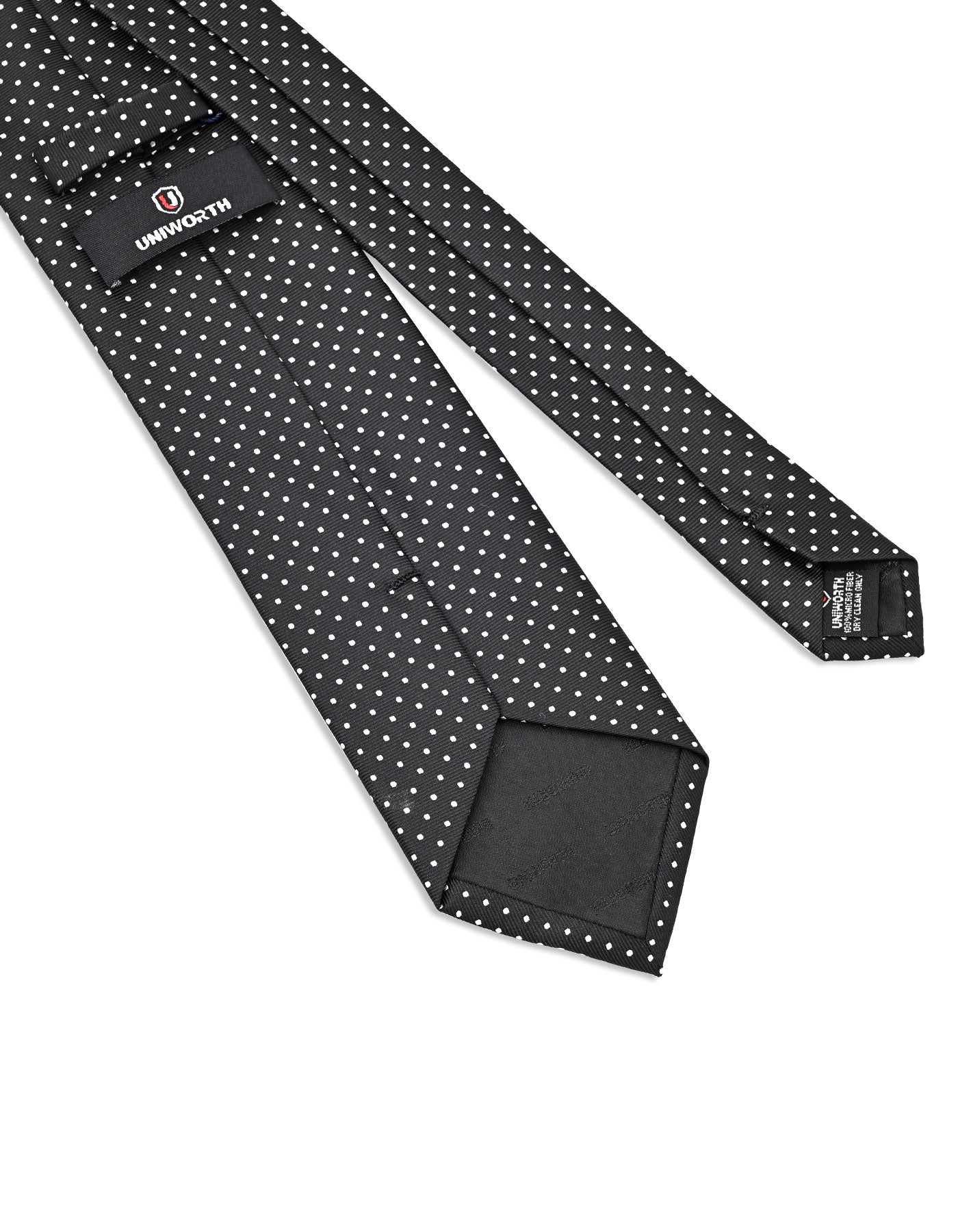 Black Geometric Tie
