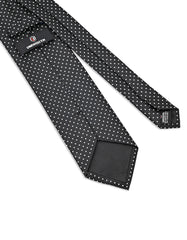 Black Geometric Tie