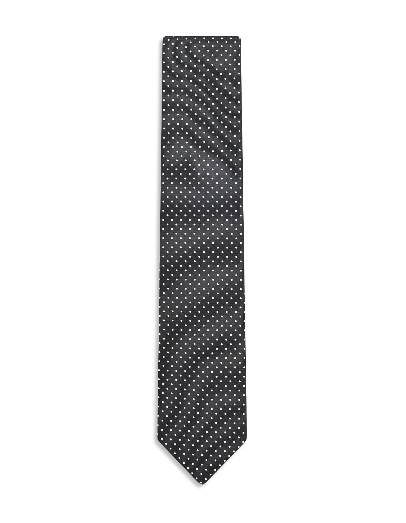 Black Geometric Tie