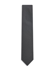 Black Geometric Tie