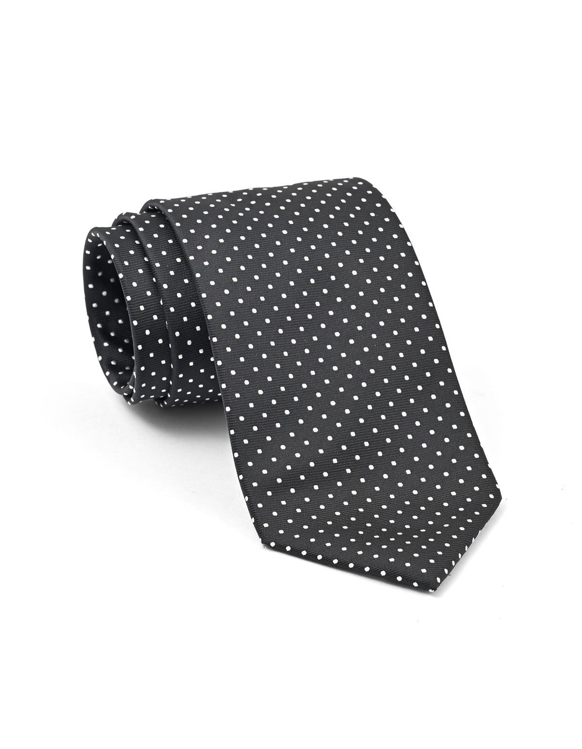 Black Geometric Tie