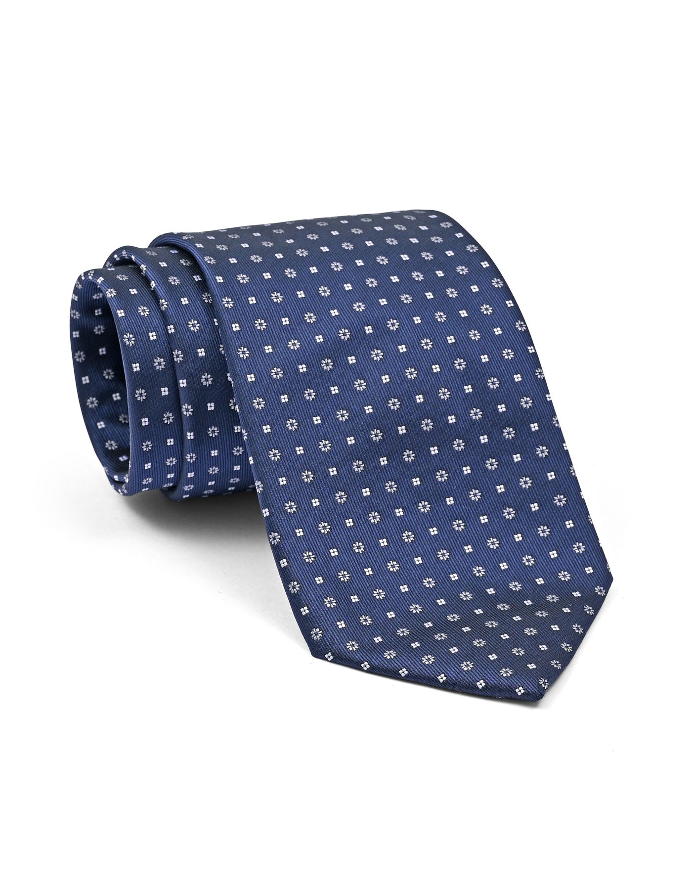Navy Floral Tie