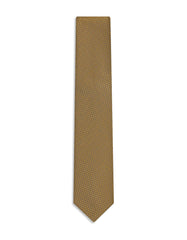 Mustard Geometric Tie