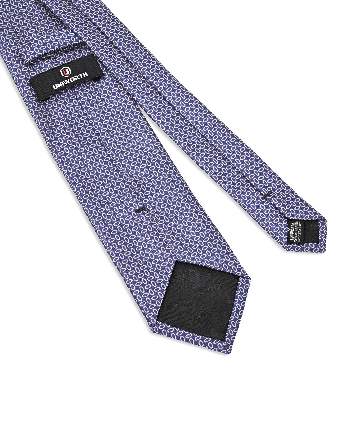 Navy Geometric Tie