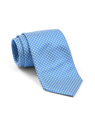 Aqua Dotted Tie