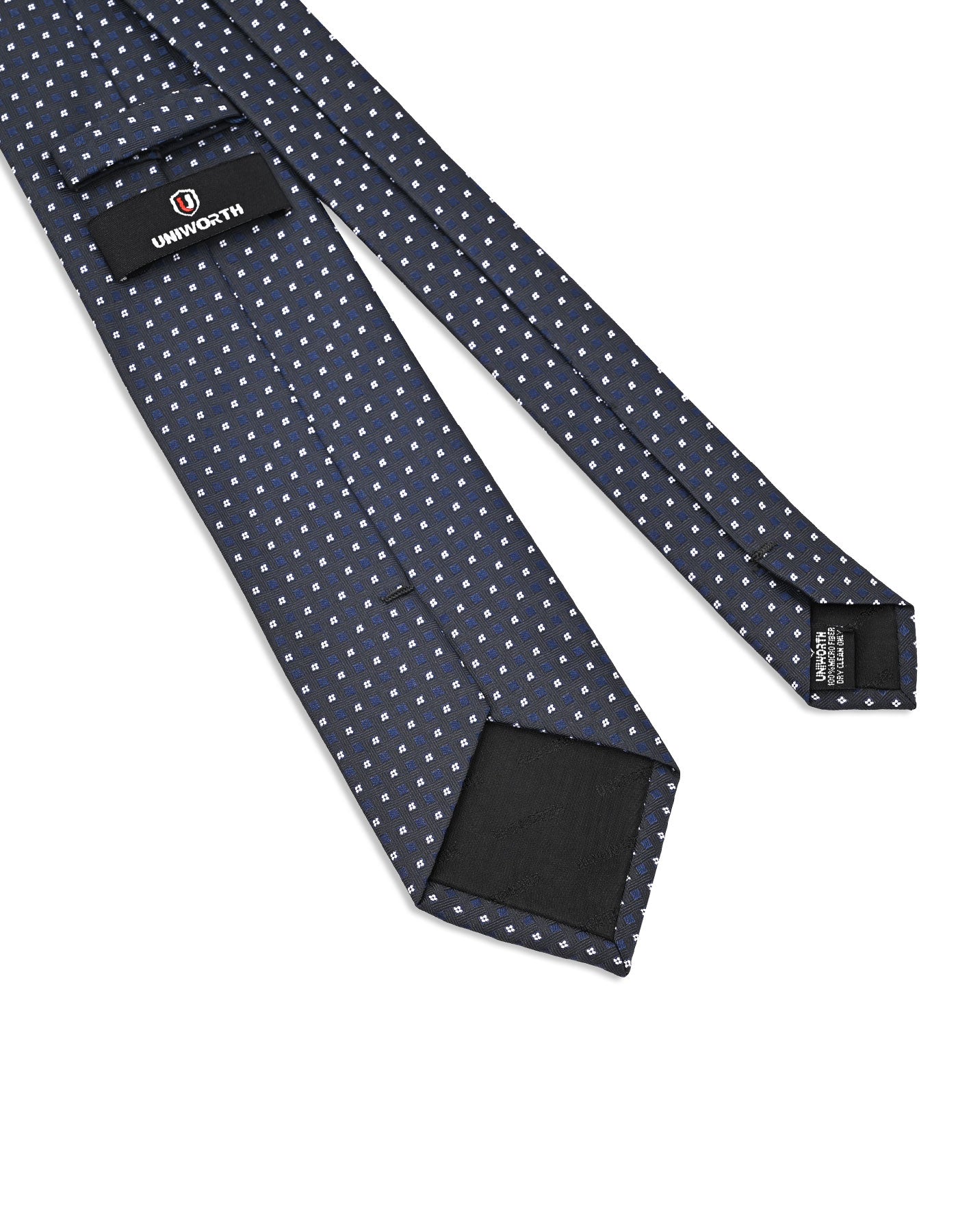 Black Geometric Tie