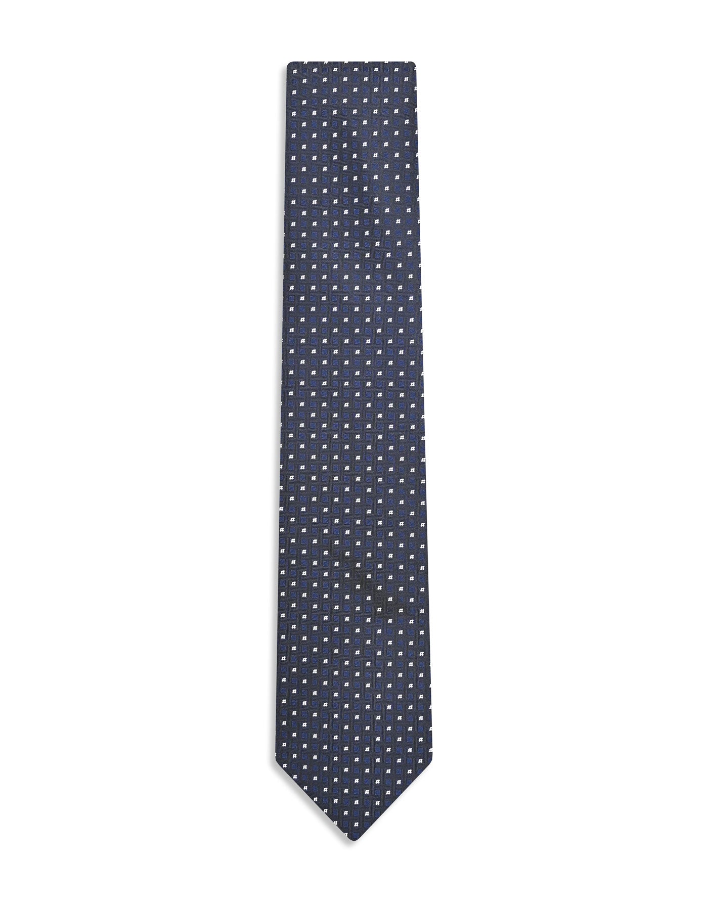 Black Geometric Tie