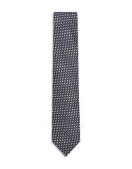 Charcoal Geometric Tie