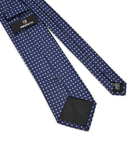 Navy Geometric Tie