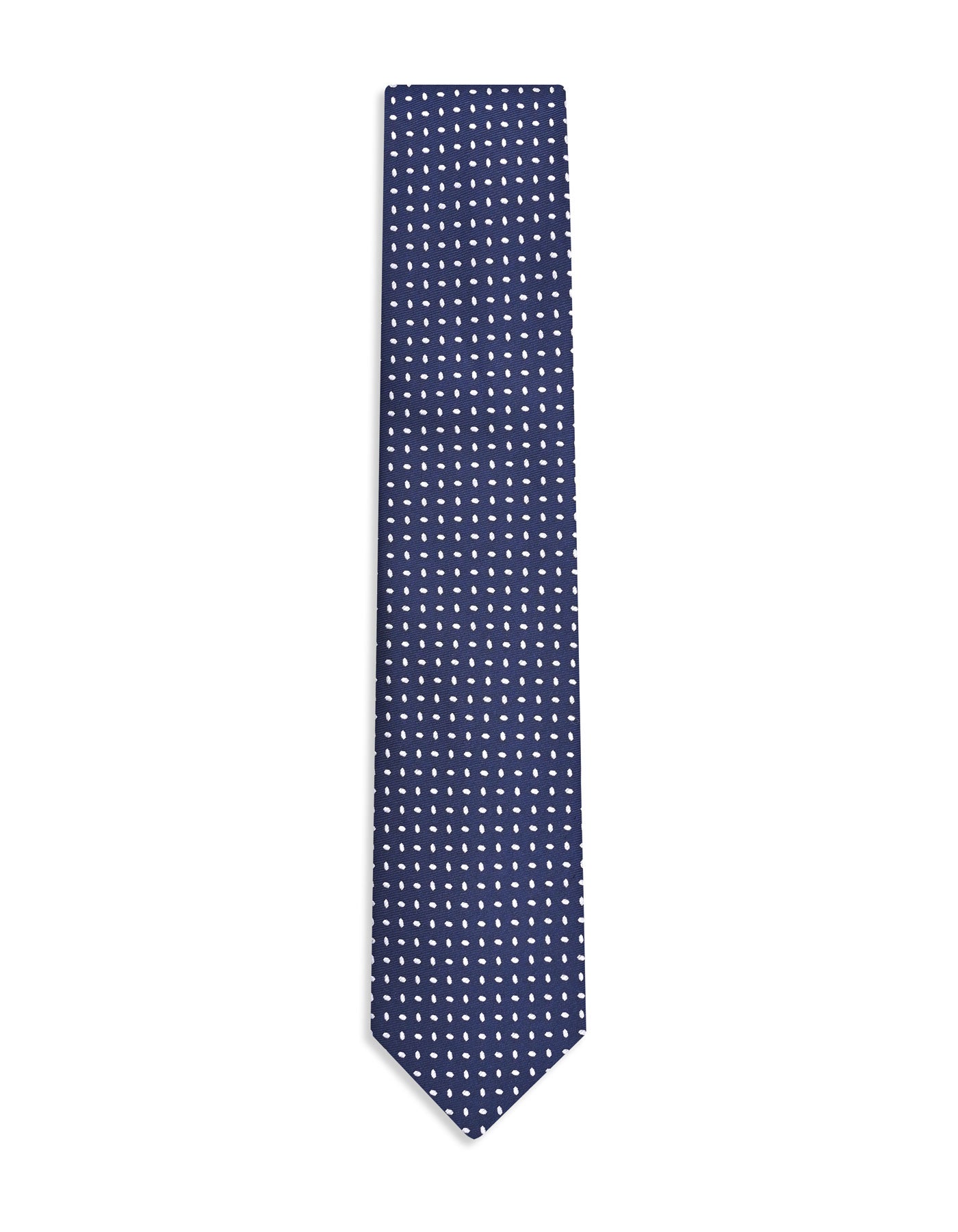 Navy Geometric Tie