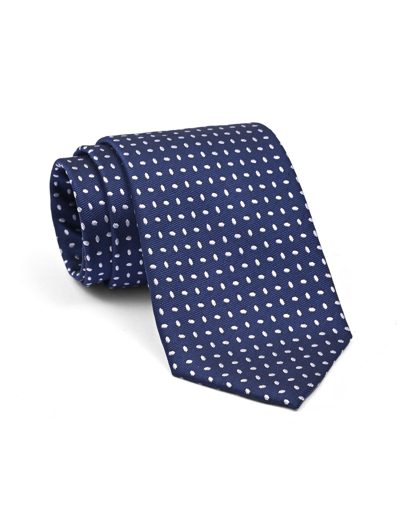 Navy Geometric Tie