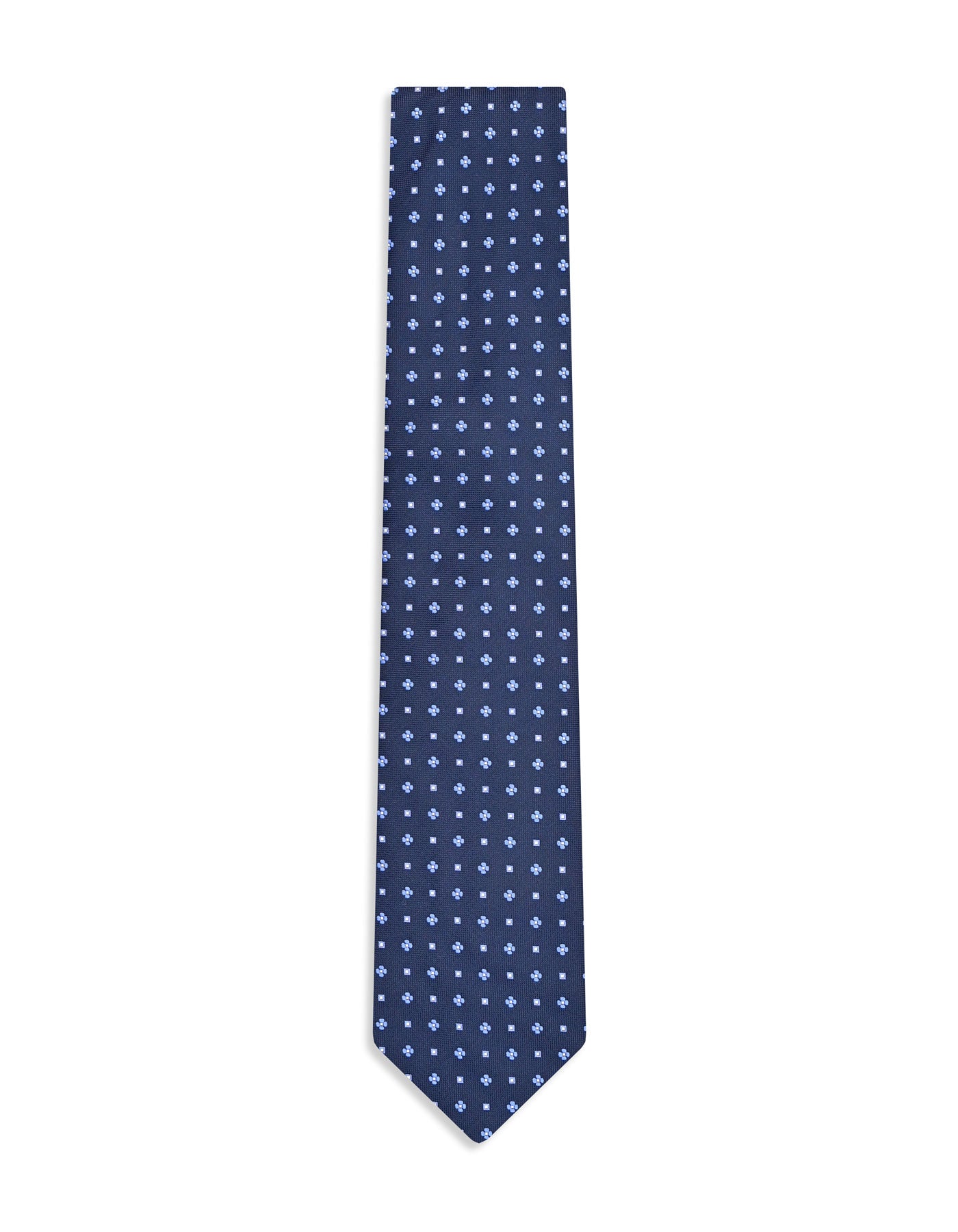 Navy Geometric Tie
