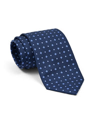 Navy Geometric Tie