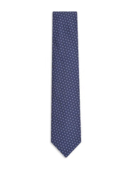 Navy Geometric Tie