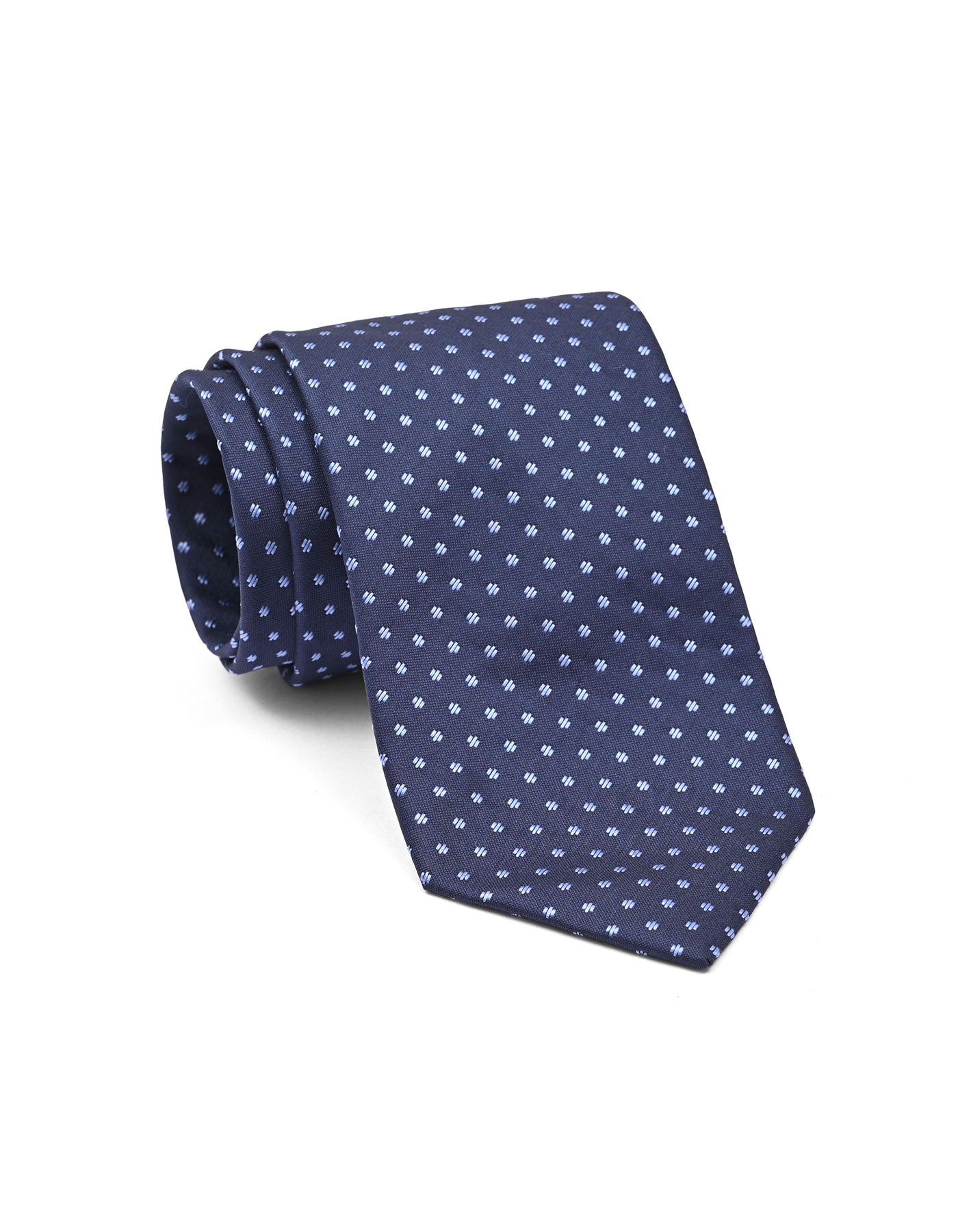 Navy Geometric Tie
