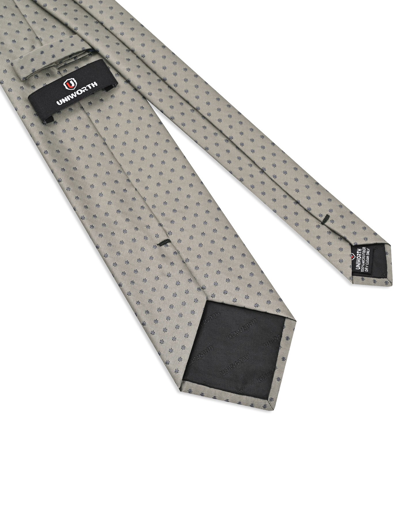 Beige Geometric Tie