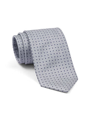 Grey Geometric Tie