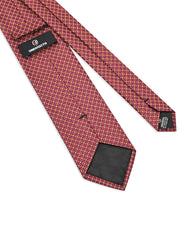 Maroon Dotted Tie