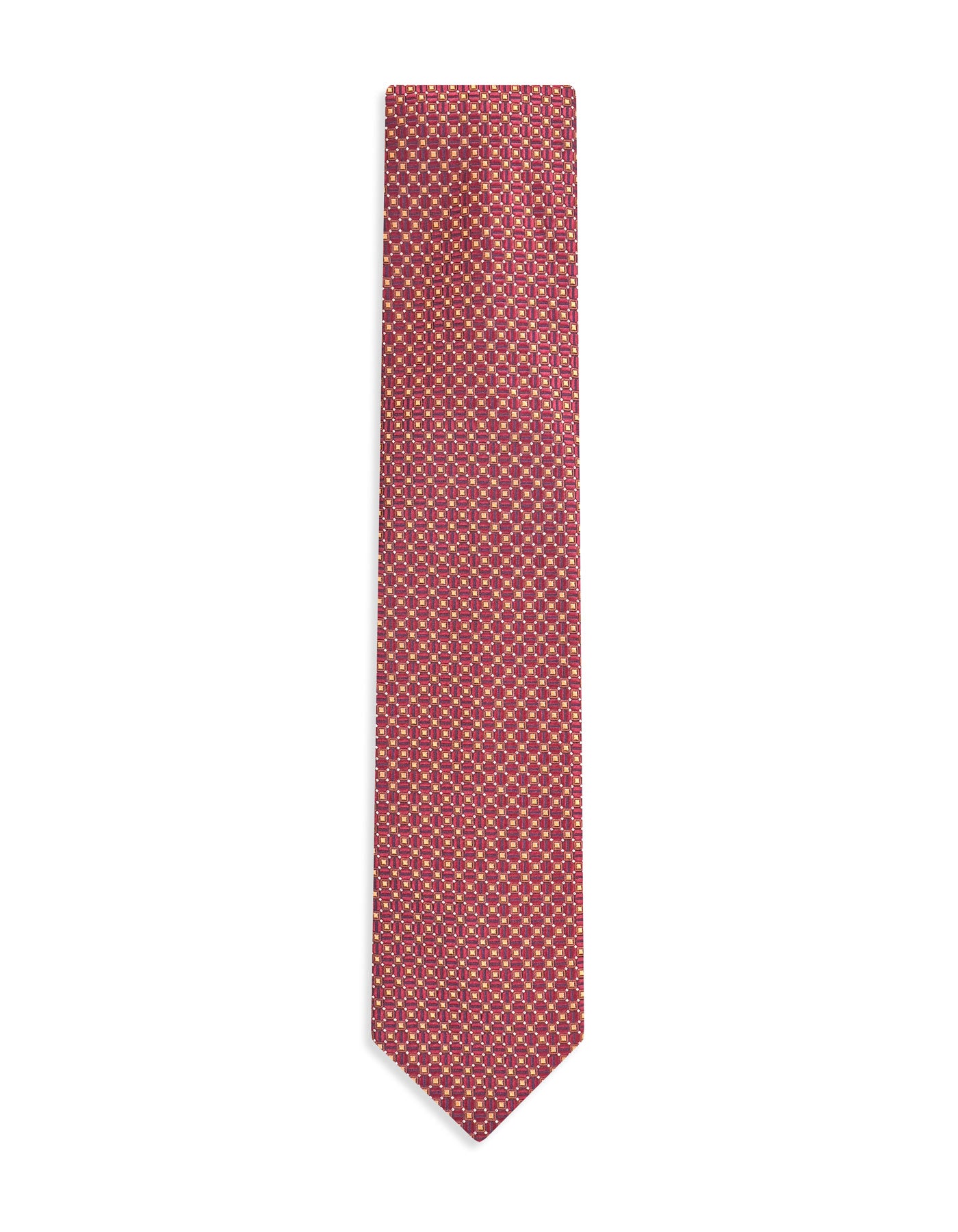 Maroon Dotted Tie