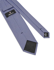 Silver Geometric Tie