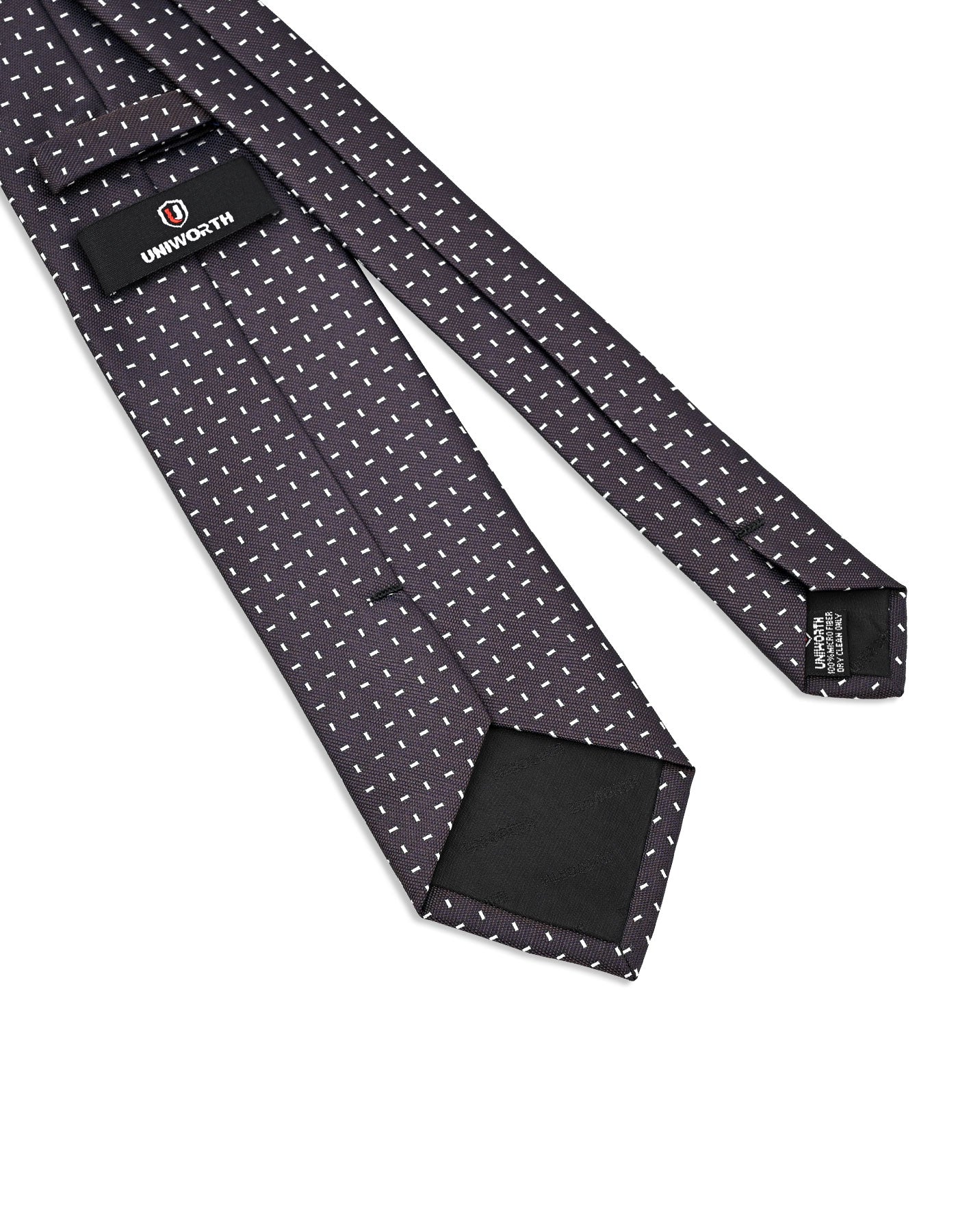 Chocolate Geometric Tie