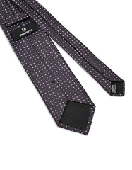 Chocolate Geometric Tie