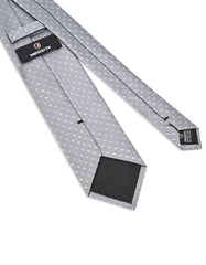 Grey Geometric Tie