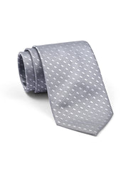Grey Geometric Tie