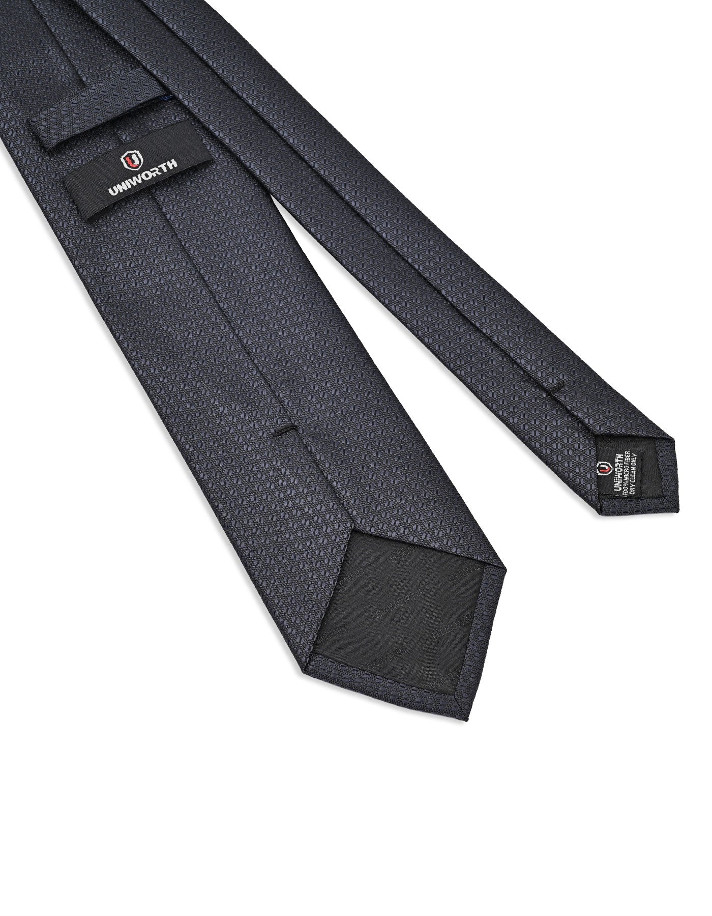 Charcoal Geometric Tie