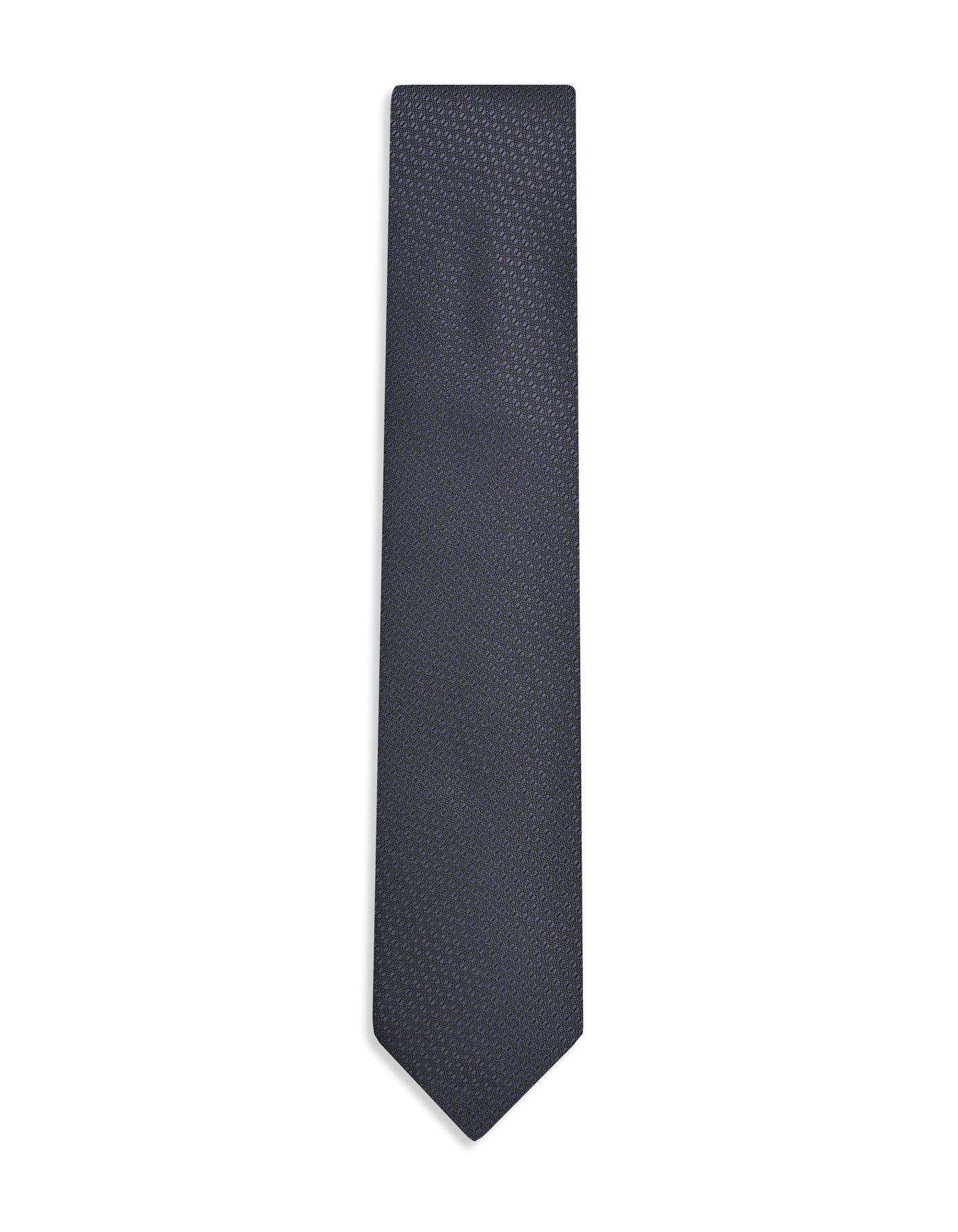 Charcoal Geometric Tie