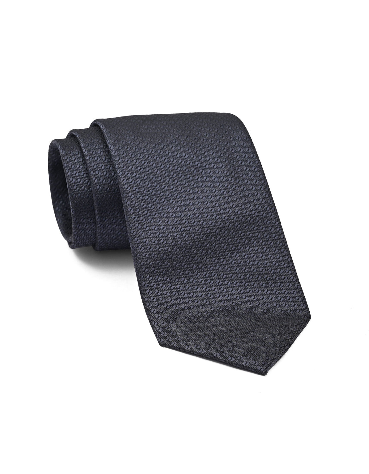 Charcoal Geometric Tie