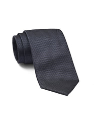 Charcoal Geometric Tie